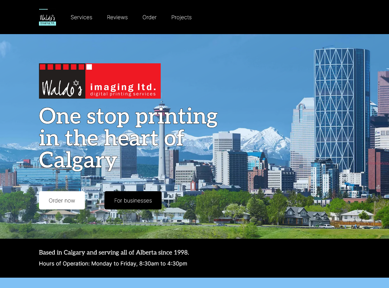 Waldo's Imaging — built by Sunstone Soft
